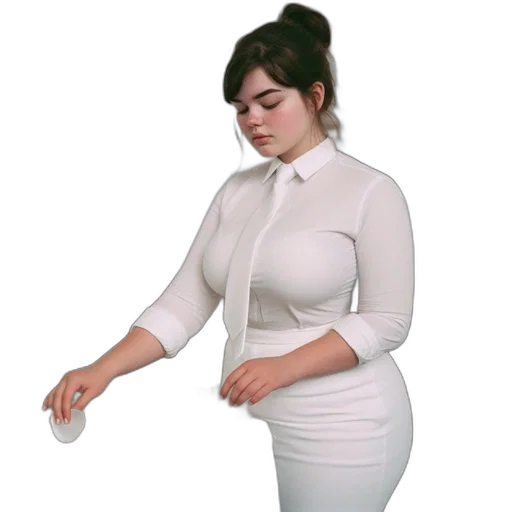 dress, staff, jacket, jewelry transparent PNG cut-out