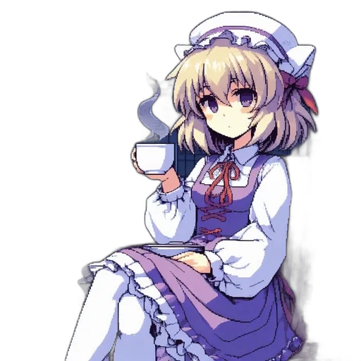 dress, staff, robot, hat transparent PNG cut-out