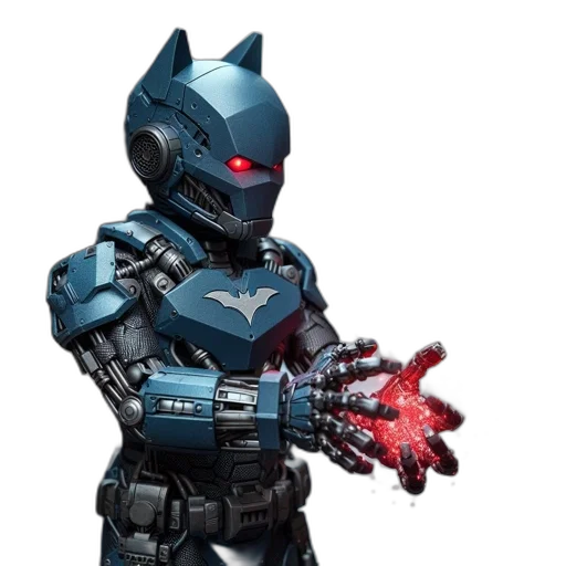 robot, weapon, concept art, 3d render transparent PNG cut-out
