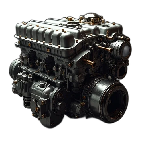 car, 3d render, small, briggs transparent PNG cut-out