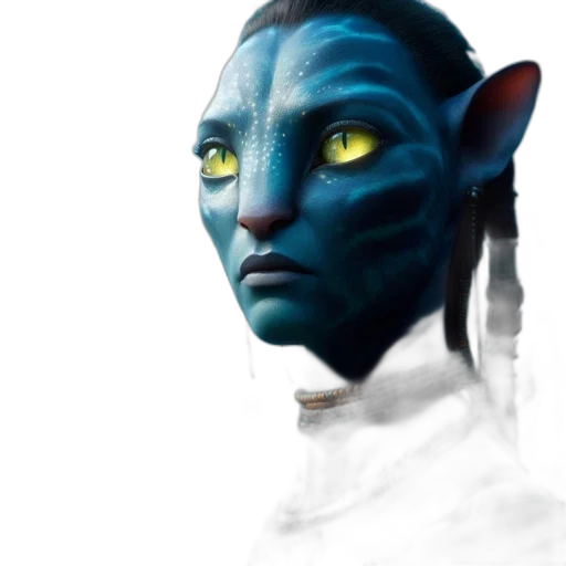 mask, face, staff, creature transparent PNG cut-out
