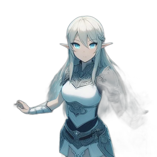 dragon, staff, dress, sword transparent PNG cut-out