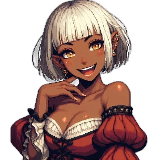 weapon, dress, staff, robot transparent PNG cut-out