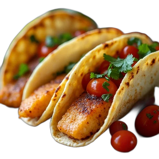 food, photorealistic, 3d render, fish transparent PNG cut-out
