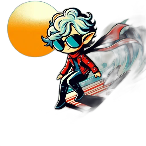 staff, concept art, comic book art, cartoon transparent PNG cut-out