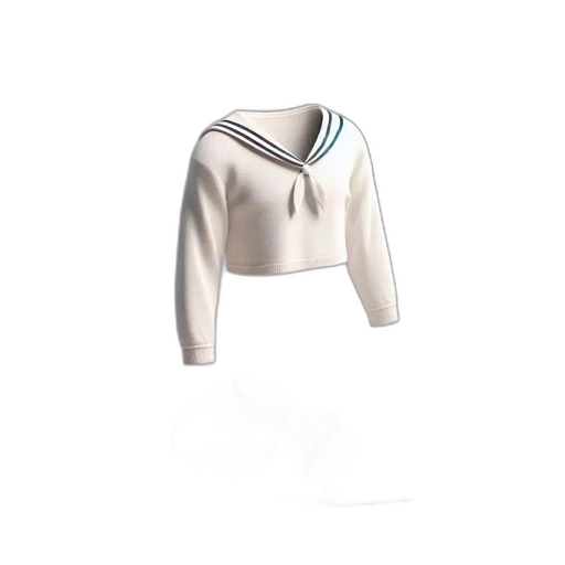 jacket, dress, 3d render, pastel transparent PNG cut-out