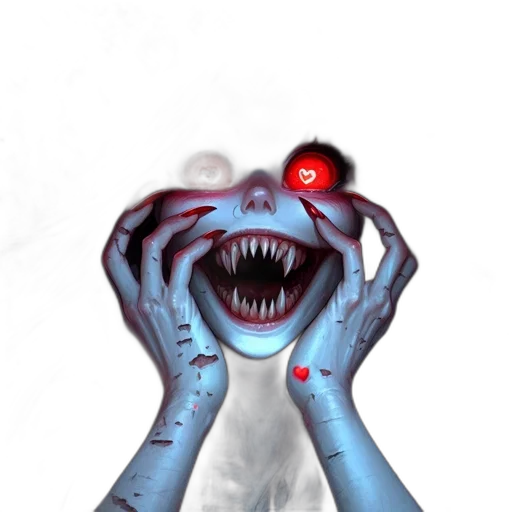 mask, creature, face, staff transparent PNG cut-out