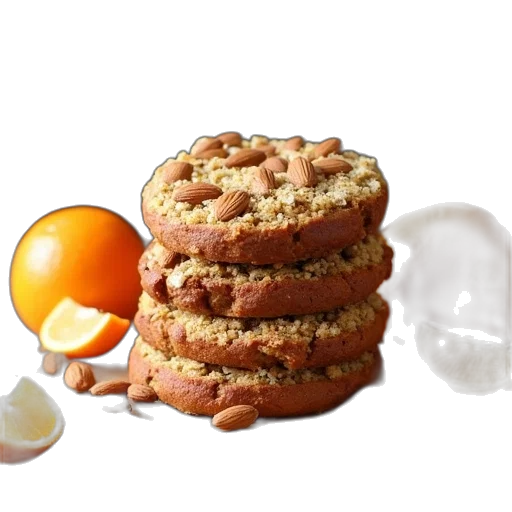 food, crown, 3d render, delicious transparent PNG cut-out
