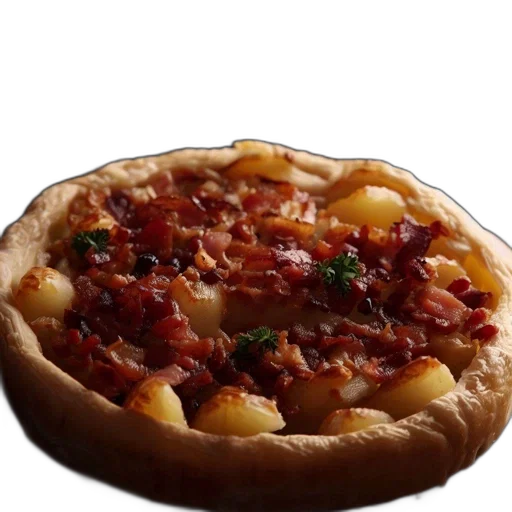 food, crown, 3d render, photorealistic transparent PNG cut-out