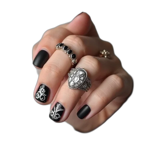 jewelry, photorealistic, monochrome, close-up transparent PNG cut-out