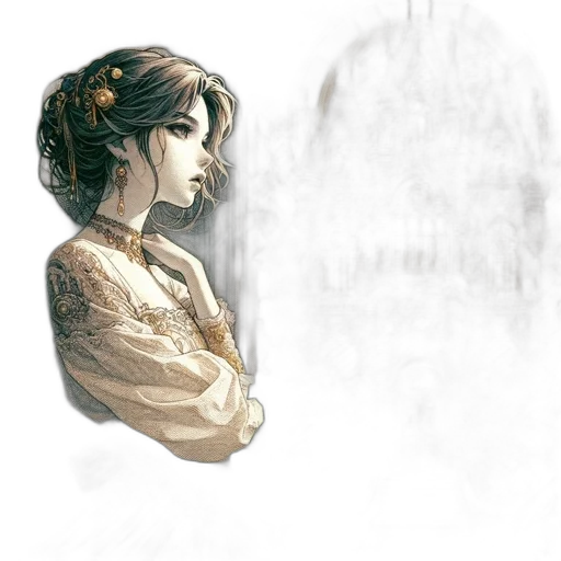 face, dress, crown, mask transparent PNG cut-out