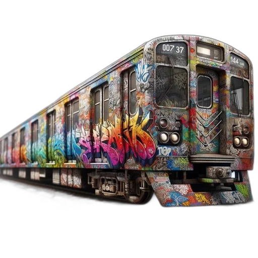 car, photorealistic, concept art, train transparent PNG cut-out