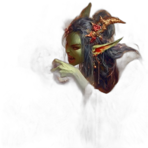mask, dragon, staff, face transparent PNG cut-out