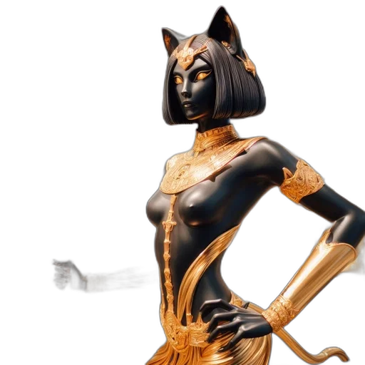 mask, dress, concept art, 3d render transparent PNG cut-out