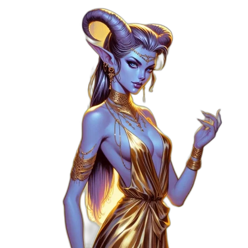 jewelry, staff, dress, fantasy art transparent PNG cut-out