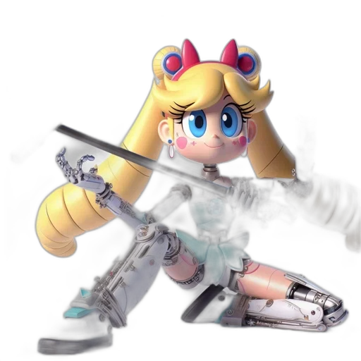 weapon, staff, robot, sword transparent PNG cut-out