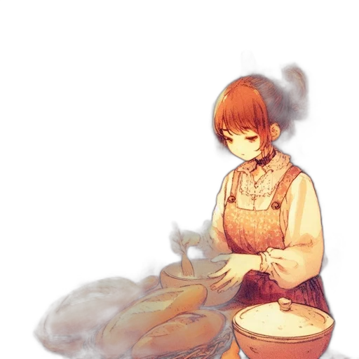 staff, food, dress, jewelry transparent PNG cut-out