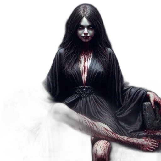 dress, creature, concept art, fantasy art transparent PNG cut-out