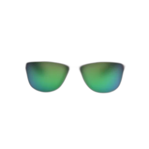 face, mask, 3d render, vaporwave transparent PNG cut-out