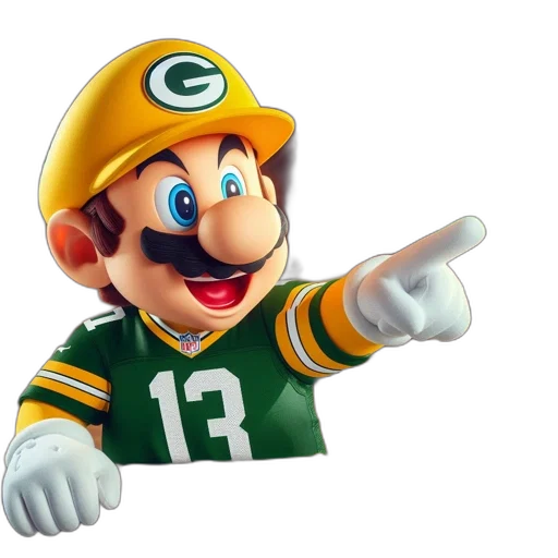 face, staff, hat, mario transparent PNG cut-out