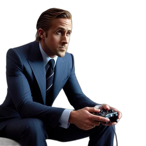 jacket, face, photorealistic, concept art transparent PNG cut-out