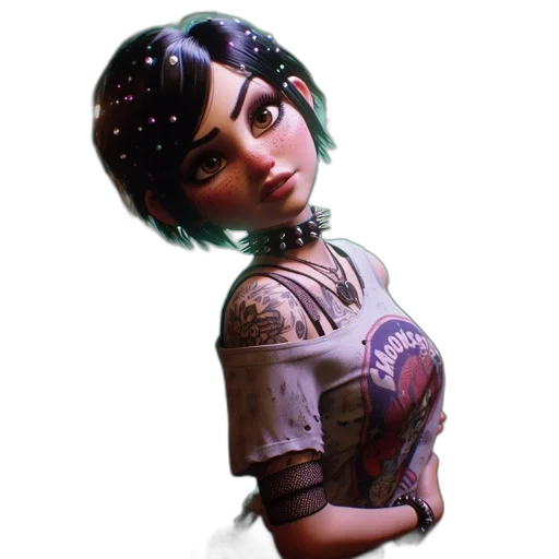 face, staff, dress, robot transparent PNG cut-out