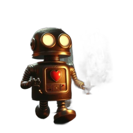 robot, weapon, staff, creature transparent PNG cut-out