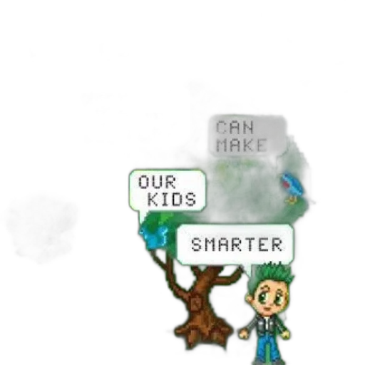 staff, tree, hat, pixel art transparent PNG cut-out