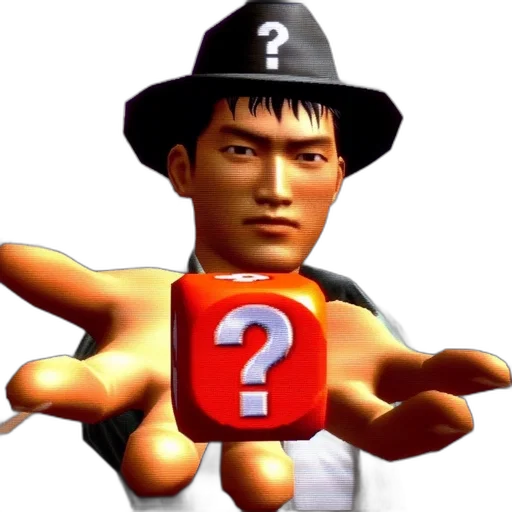 hat, face, 3d render, pixel art transparent PNG cut-out