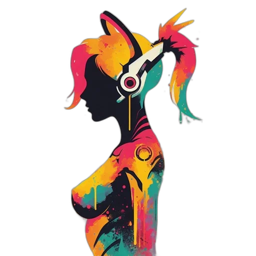 dress, jewelry, staff, concept art transparent PNG cut-out