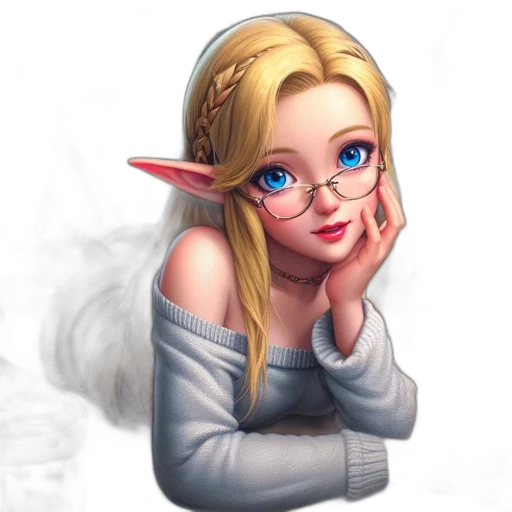face, staff, fantasy art, concept art transparent PNG cut-out