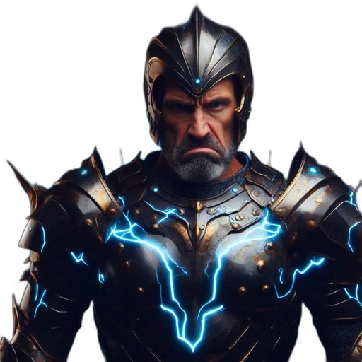 concept art, fantasy art, comic book art, 3d render transparent PNG cut-out