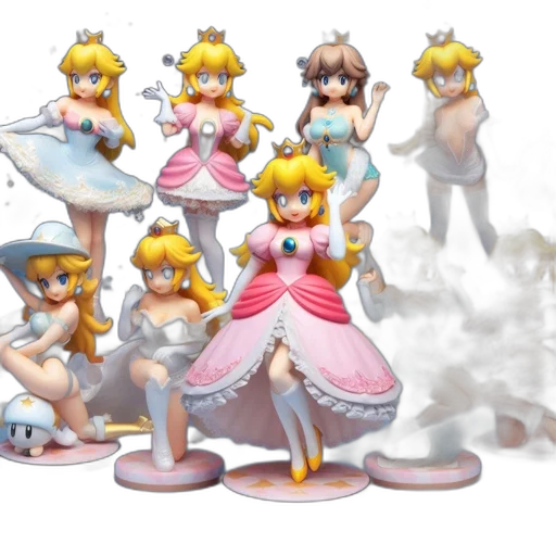 concept art, 3d render, pixel art, fantasy art transparent PNG cut-out