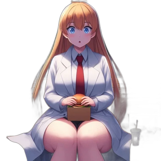 robot, dress, food, staff transparent PNG cut-out