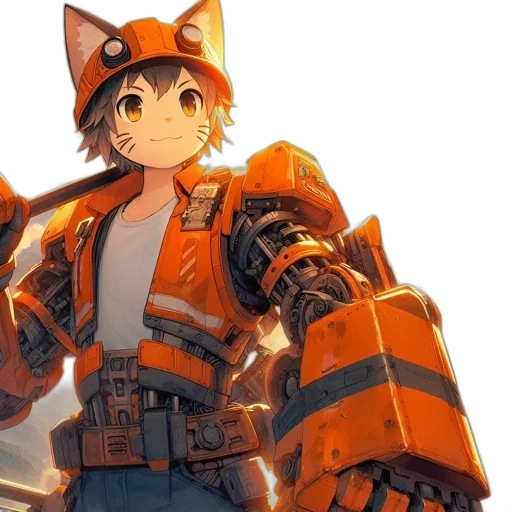 robot, weapon, animal, staff transparent PNG cut-out