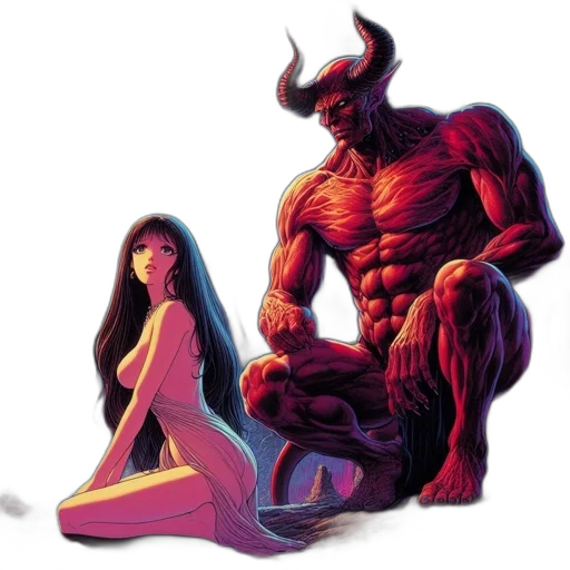 concept art, comic book art, fantasy art, pixel art transparent PNG cut-out