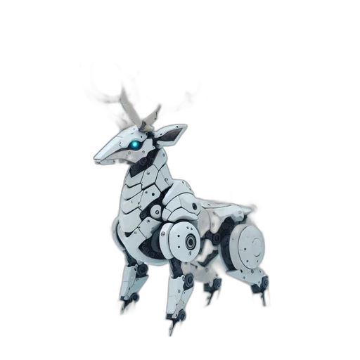 animal, creature, dragon, robot transparent PNG cut-out