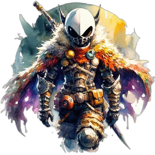 mask, sword, dragon, weapon transparent PNG cut-out