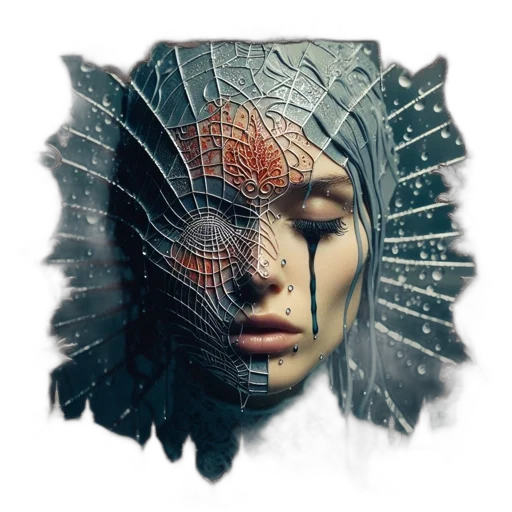 mask, face, robot, crown transparent PNG cut-out