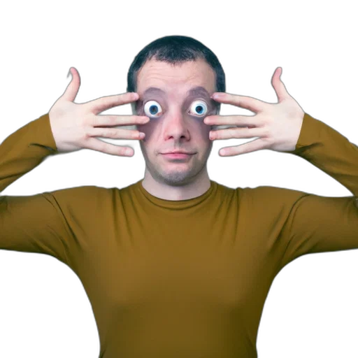 mask, face, staff, creature transparent PNG cut-out