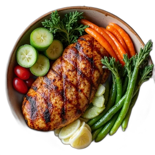 food, photorealistic, great, american transparent PNG cut-out