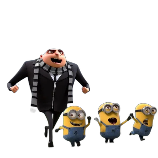 animal, concept art, 3d render, despicable transparent PNG cut-out