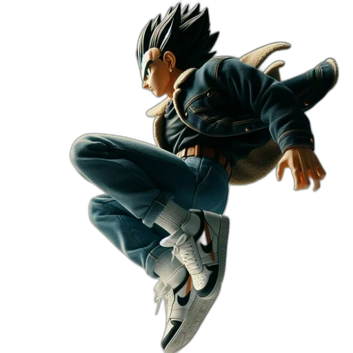 jacket, concept art, 3d render, comic book art transparent PNG cut-out