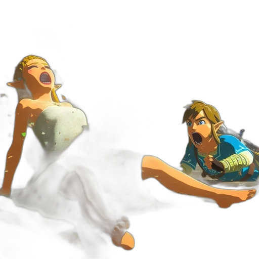 concept art, 3d render, pixel art, fantasy art transparent PNG cut-out