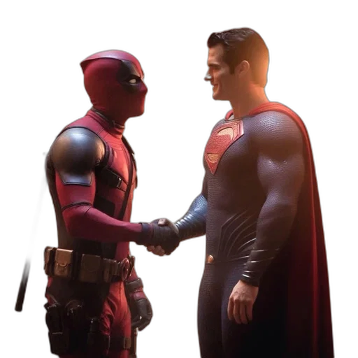 concept art, comic book art, 3d render, red transparent PNG cut-out
