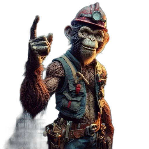 staff, animal, concept art, fantasy art transparent PNG cut-out