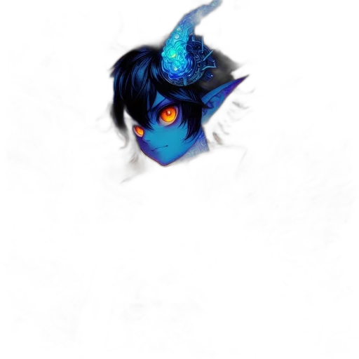 dragon, staff, mask, creature transparent PNG cut-out