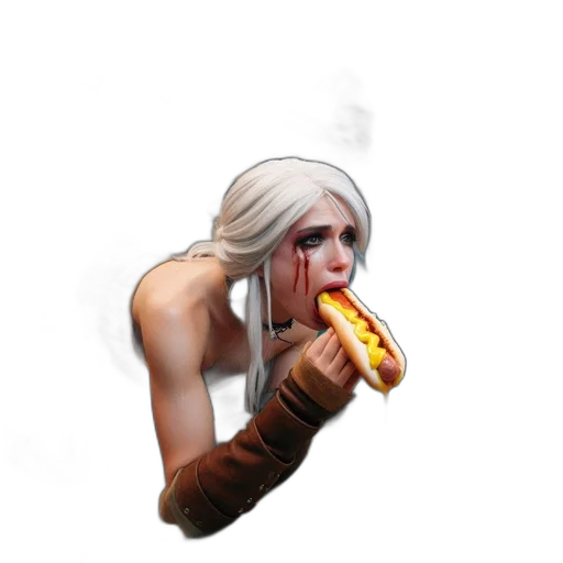 weapon, food, creature, staff transparent PNG cut-out