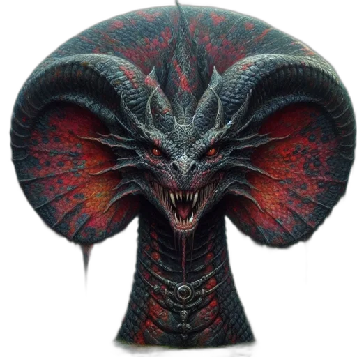 dragon, creature, hat, mask transparent PNG cut-out