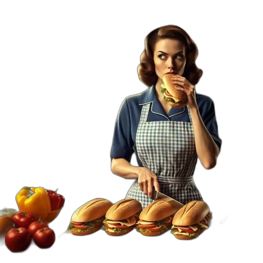 food, dress, photorealistic, concept art transparent PNG cut-out